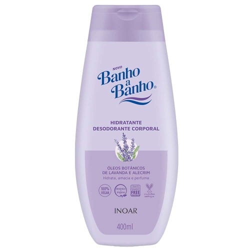 Loção Hidratante Inoar Banho a Banho Lavanda e Alecrim