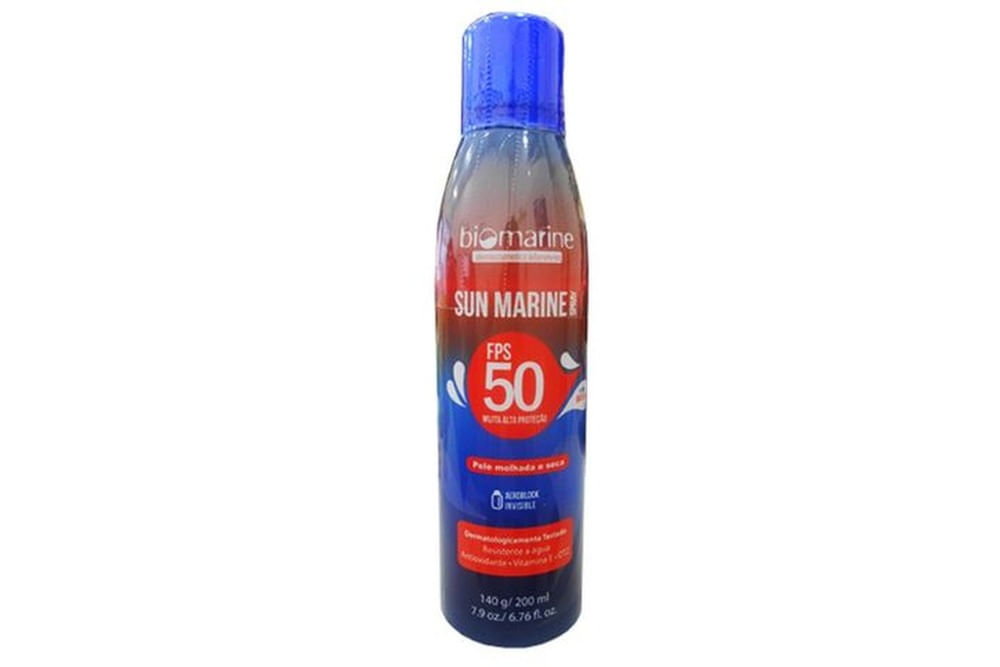 Biomarine Sun Marine FPS 50 - Protetor Solar em Spray 200ml