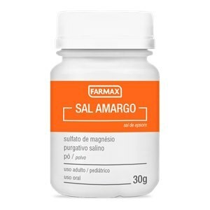 Sal Amargo Farmax com 30g