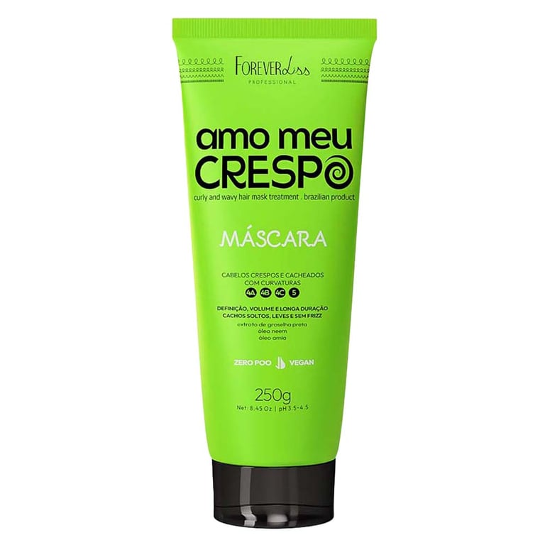 Máscara Hidratante Amo Meu Crespo Forever Liss 250g