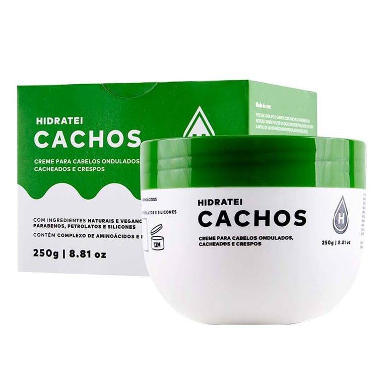 Creme Para Cabelos Hidratei Cachos 250g