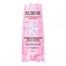 Condicionador Sela Gloss L'Oréal Paris Elseve Glycolic Gloss 400ml