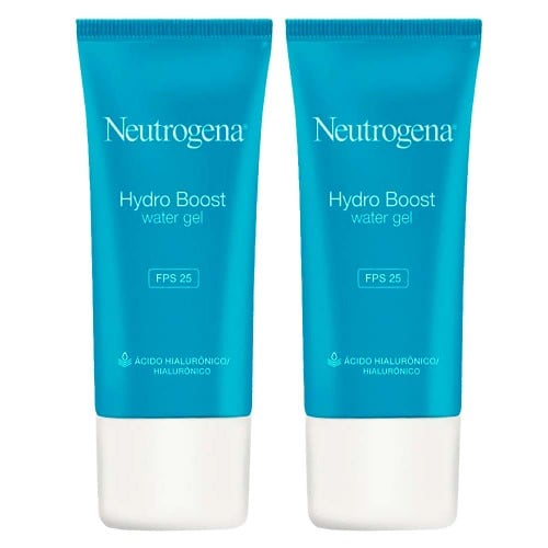 Neutrogena Hydro Boost Kit com Dois Hidratantes Faciais Water Gel FPS25