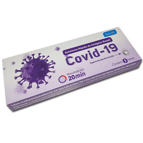 Autoteste Rápido de Antigeno Nasal Covid - 19 1 unidade