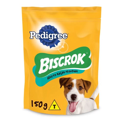 Biscoito Pedigree Biscrok Adultos De Raças Pequenas 150g