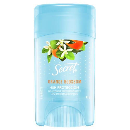 Desodorante Gel Antitranspirante Secret Orange Blossom 45g