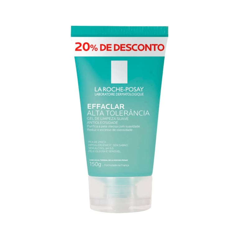 Gel De Limpeza La Roche Posay Effaclar Alta Tolerância 150g 20% De Desconto