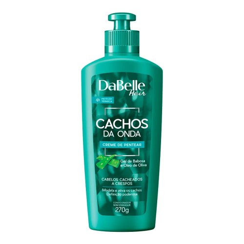 Creme De Pentear Dabelle Hair Love Ondas e Cachos Abertos 400g