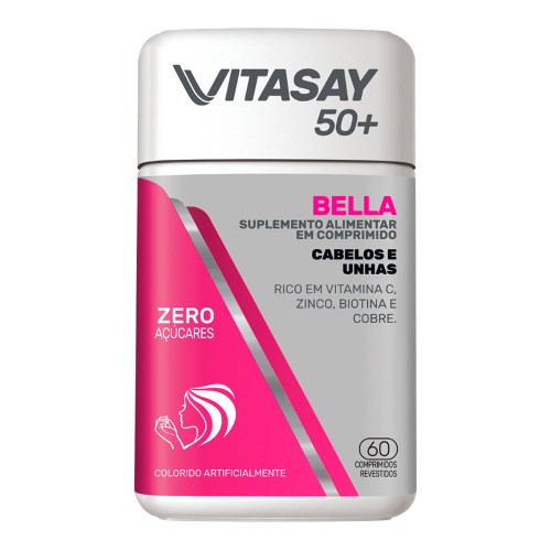 Suplemento Vitamínico Vitasay 50+ Bella 60 Comprimidos