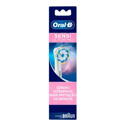 Refil para Escova Elétrica Oral-B Sensi Ultrafino com 2 unidades