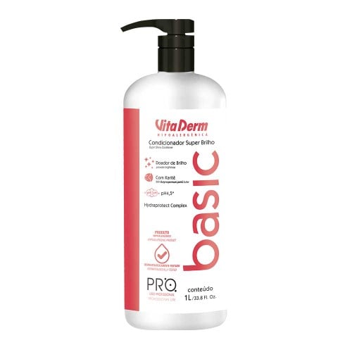 Vita Derm Super Brilho Pro Basic Condicionador