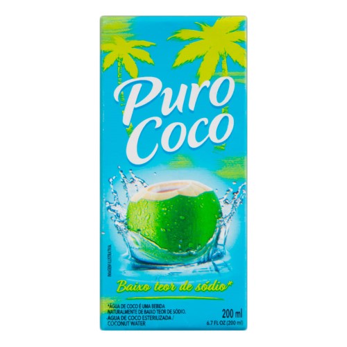 Água de Coco Puro Coco 200ml