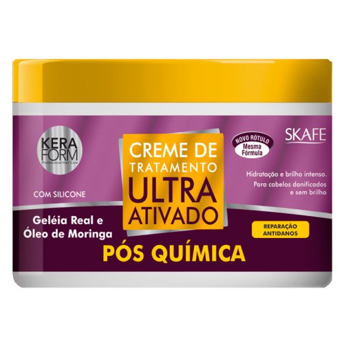 Skafe Pós Química Ultra Ativado Creme de Tratamento