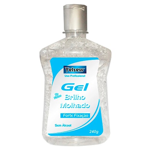 Gel Brilho Molhado Yelsew Forte Fixação 240g