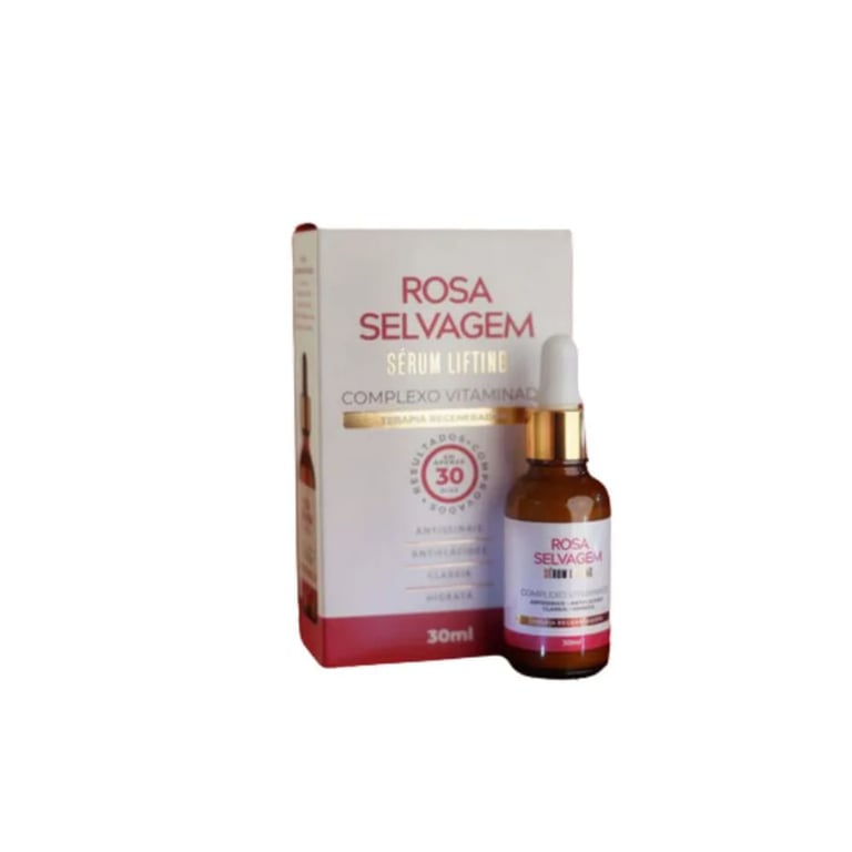 Sérum Lifting Rosa Selvagem Complexo Vitaminado 30ml