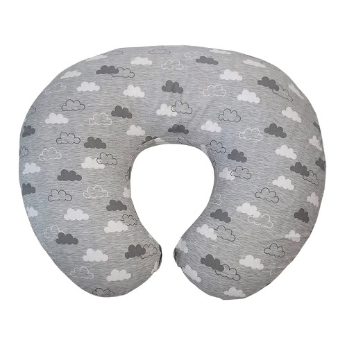 Almofada de Amamentação Chicco Boppy Cloud Cinza com Capa